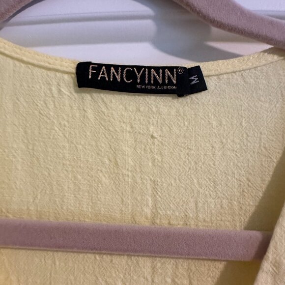 Yellow Shift Dress- Size M - Picture 2 of 3